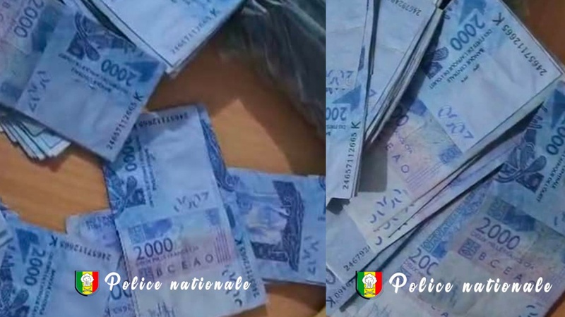 Thiès : Deux individus interpellés pour mise en circulation de faux billets Thiès : Deux individus interpellés pour mise en circulation de faux billets