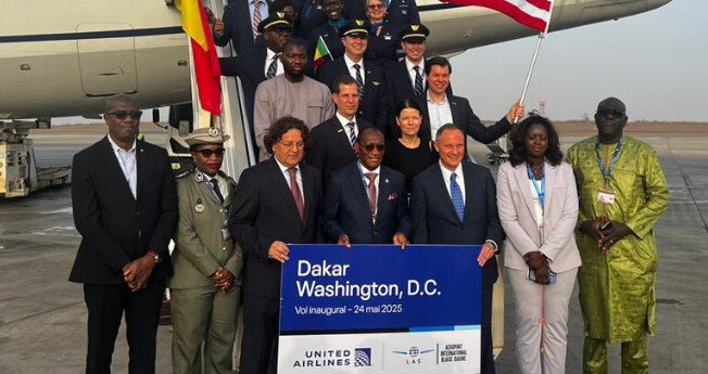 Dakar – Washington en 7 heures : Le vol inaugural de United Airlines atterrit à l’AIBD Dakar – Washington en 7 heures : Le vol inaugural de United Airlines atterrit à l’AIBD