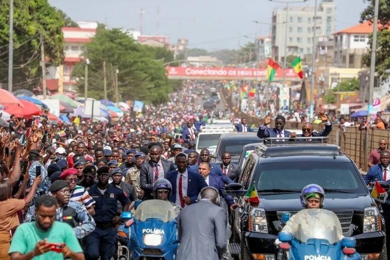 Bassirou Diomaye Faye en visite d’État en Guinée-Bissau pour renforcer la coopération régionale