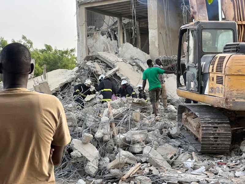 Drame à Touba : une enquête ouverte après l’effondrement meurtrier d’un immeuble Drame à Touba : une enquête ouverte après l’effondrement meurtrier d’un immeuble