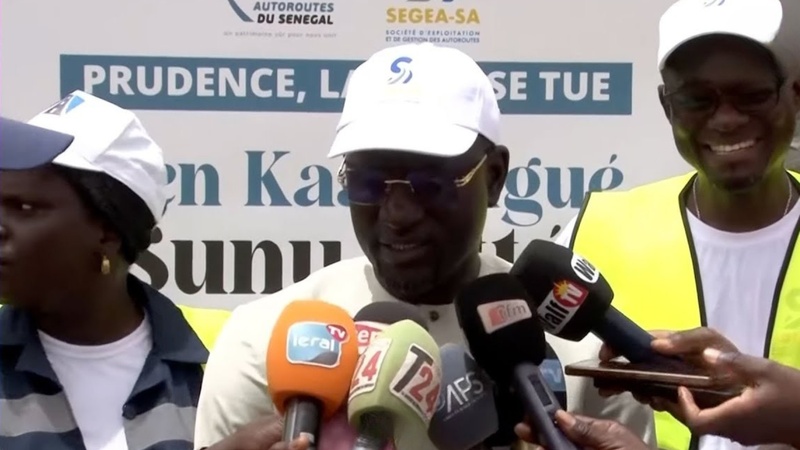 Tabaski : SEGEA lance une campagne de prévention sur l’autoroute Ila Touba Tabaski : SEGEA lance une campagne de prévention sur l’autoroute Ila Touba