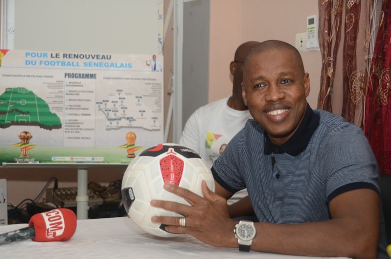 Mady Touré officialise sa candidature à la présidence de la Fédération sénégalaise de football