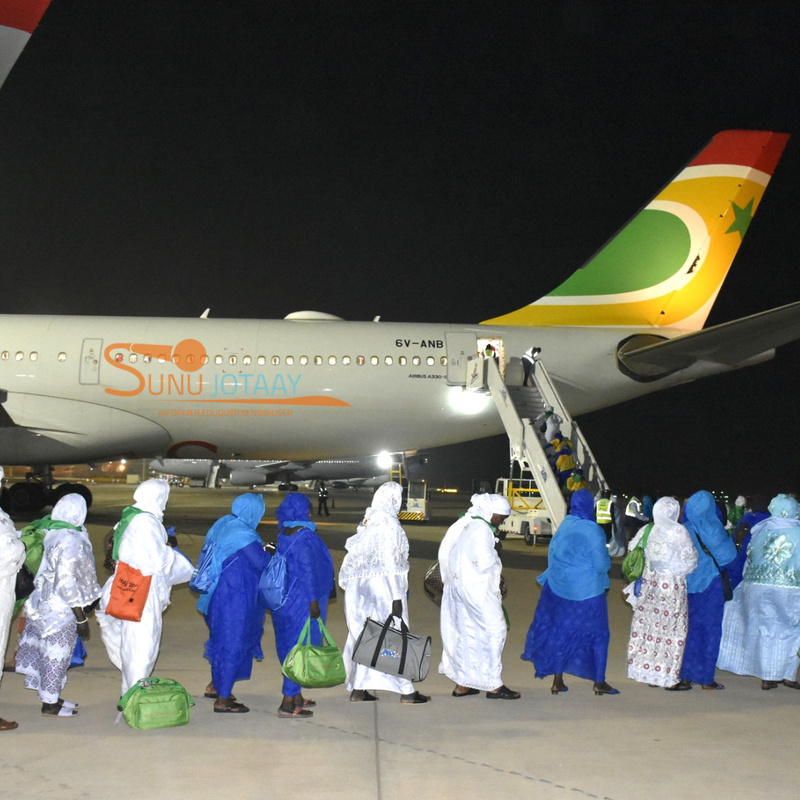 Hajj 2025 : arrivée du premier vol officiel des pèlerins sénégalais ce jeudi soir Hajj 2025 : arrivée du premier vol officiel des pèlerins sénégalais ce jeudi soir
