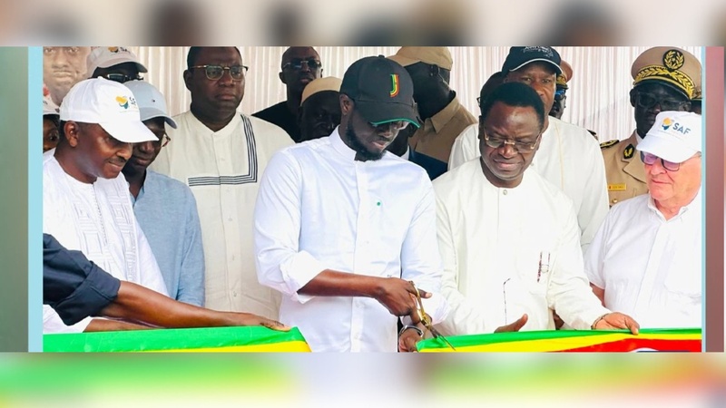 Ross-Béthio : Bassirou Diomaye Faye inaugure une usine de transformation d’oignon