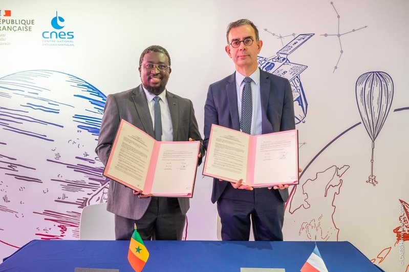 Accord stratégique entre le Sénégal et la France pour le développement du secteur spatial