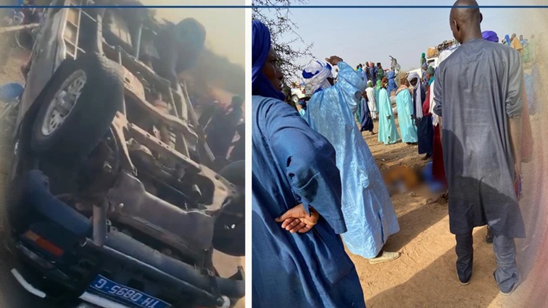 Accident à l’entrée de Kamb : 11 blessés dont 4 graves dans le renversement d’un Wopouya Accident à l’entrée de Kamb : 11 blessés dont 4 graves dans le renversement d’un Wopouya