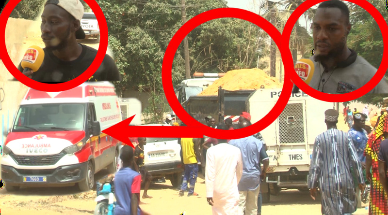 Grave accident au quartier Cité Lamy  Thiès : un camion termine sa course dans une maison et blesse deux enfants