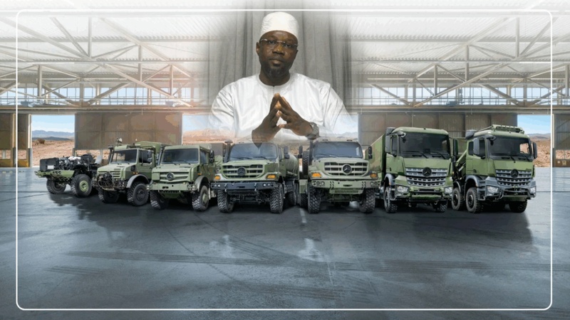 Ousmane Sonko annonce un accord avec Mercedes-Benz pour une usine de montage au Sénégal