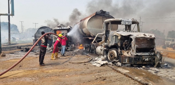 Thiès : explosion d’un camion fait six blessés graves au quartier Rte de Dakar 2 Thiès : explosion d’un camion fait six blessés graves au quartier Rte de Dakar 2