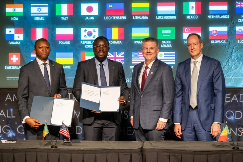 Le Sénégal signe les Accords Artemis et affirme son engagement pour une exploration spatiale pacifique Le Sénégal signe les Accords Artemis et affirme son engagement pour une exploration spatiale pacifique
