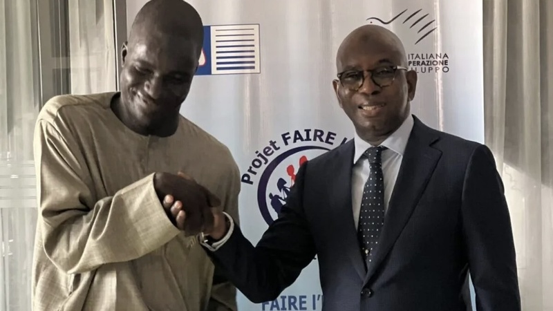Pape Natango Mbaye, un élève en situation de handicap, reçoit la première Médaille Gaïndé de la performance