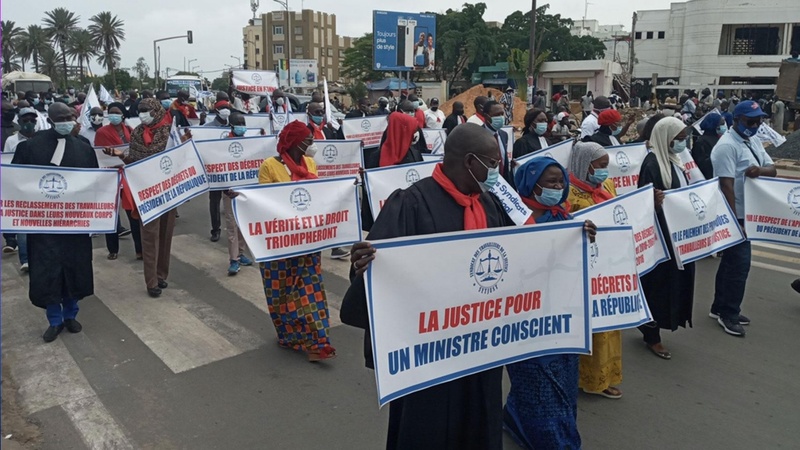Grève nationale de 48 heures : les syndicats de la Justice dénoncent la dérive autoritaire Grève nationale de 48 heures : les syndicats de la Justice dénoncent la dérive autoritaire