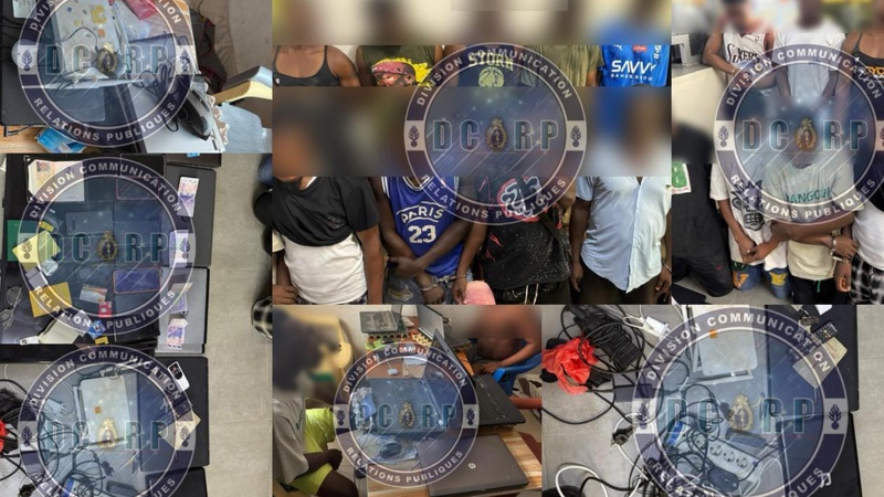 16 cybercriminels nigérians arrêtés à Pikine par la gendarmerie de Keur Massar 16 cybercriminels nigérians arrêtés à Pikine par la gendarmerie de Keur Massar