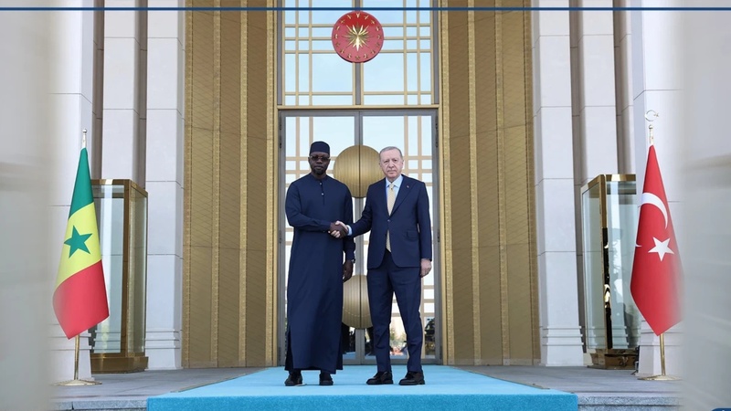 Ousmane Sonko reçu par le président Erdogan à Ankara : des accords stratégiques signés
