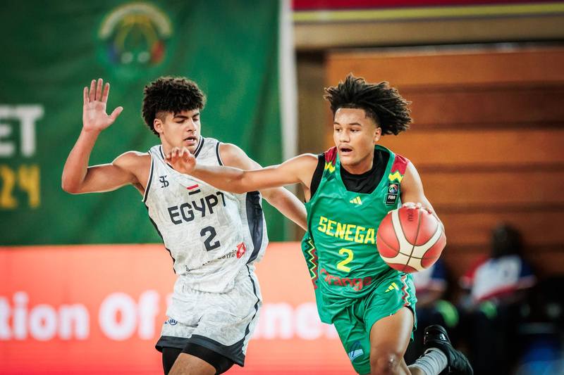 Afrobasket U18 : le Sénégal s’incline face à l’Égypte (77-91)