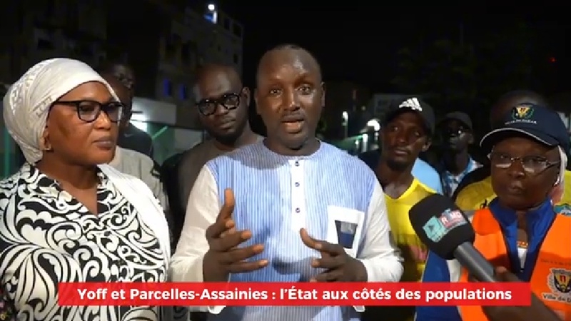 Le ministre de l’Hydraulique et de l’Assainissement sur le terrain après les fortes pluies Le ministre de l’Hydraulique et de l’Assainissement sur le terrain après les fortes pluies