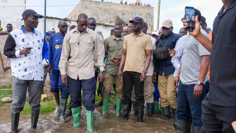 Inondations à Thiaroye-sur-Mer : le président Diomaye Faye promet des mesures urgentes