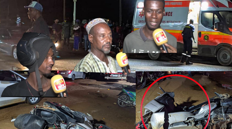 Accident mortel à la sortie de Thiès : un conducteur de moto perd la vie à hauteur de Sinthiou Yoro Sadio