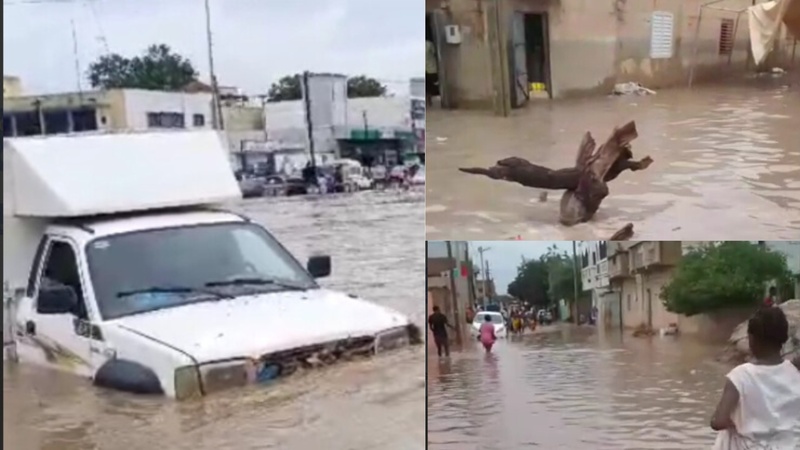 Fortes pluies à Thiès : plusieurs quartiers envahis par les eaux et des routes impraticables Fortes pluies à Thiès : plusieurs quartiers envahis par les eaux et des routes impraticables