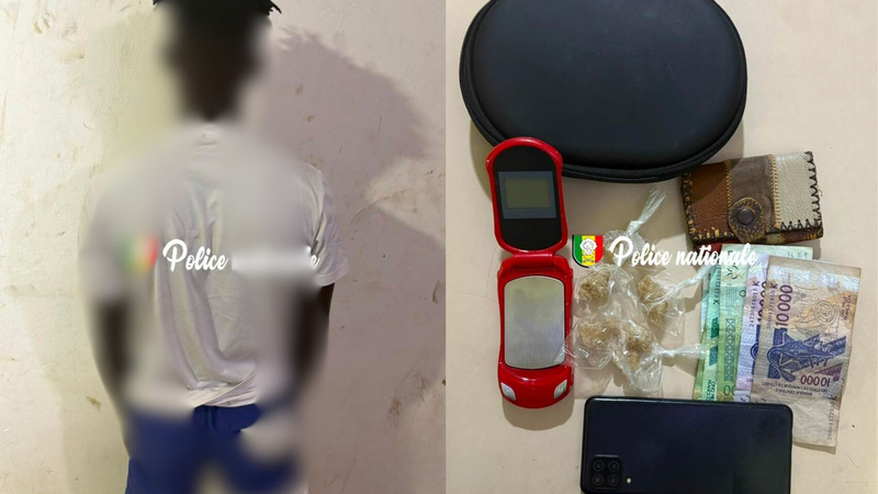 Dakar : arrestation d’un trafiquant présumé de MDMA près du rond-point Liberté 5 Dakar : arrestation d’un trafiquant présumé de MDMA près du rond-point Liberté 5