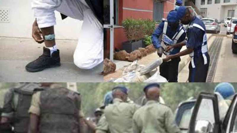 Rufisque – D. Diop arrêté avec son bracelet électronique pour agression et trafic de drogue