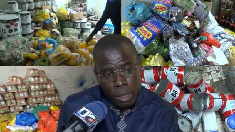 Thiès : saisie record de 12 tonnes de produits impropres à la consommation avant le Gamou de Tivaouane Thiès : saisie record de 12 tonnes de produits impropres à la consommation avant le Gamou de Tivaouane