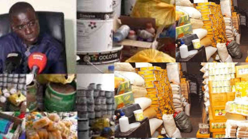 Saisie de 12 tonnes de produits impropres à la consommation à Tivaouane, à quelques heures du Gamou