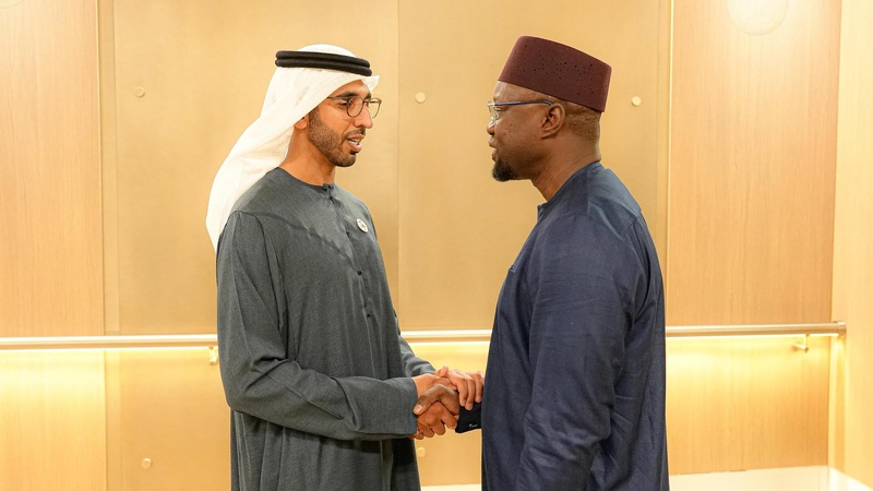 Visite officielle : Ousmane Sonko reçu à Abu Dhabi par le vice-président des Émirats arabes unis