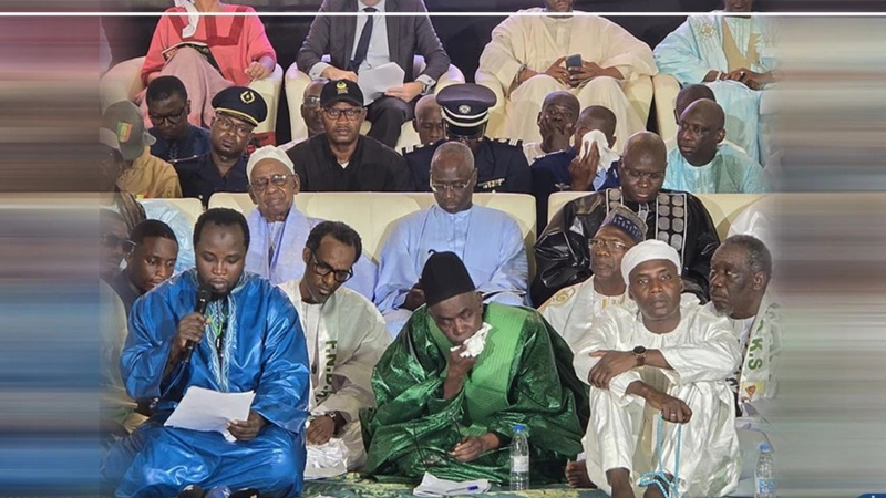 Gamou 2025 de Ndiassane : la cérémonie officielle lancée malgré la pluie
