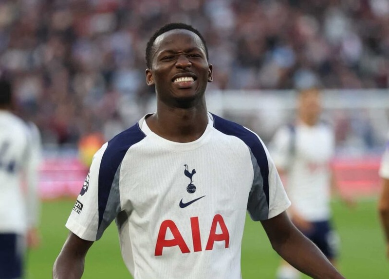 Premier League : Pape Matar Sarr buteur et décisif avec Tottenham contre West Ham