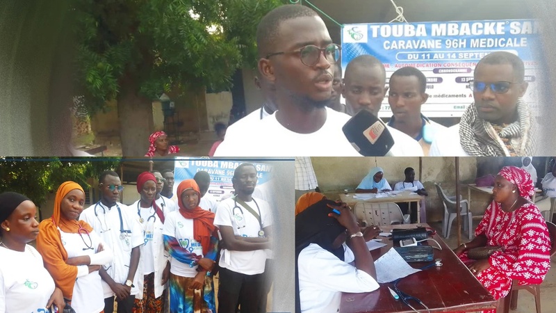 Mbacké : consultations médicales gratuites et don de médicaments offerts à Ngabou, Touba Lappé et Kael Mbacké : consultations médicales gratuites et don de médicaments offerts à Ngabou, Touba Lappé et Kael
