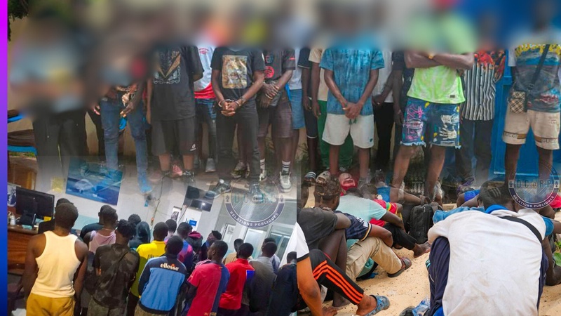 Ngor : 19 candidats à l’émigration irrégulière interpellés dans une maison inoccupée Ngor : 19 candidats à l’émigration irrégulière interpellés dans une maison inoccupée