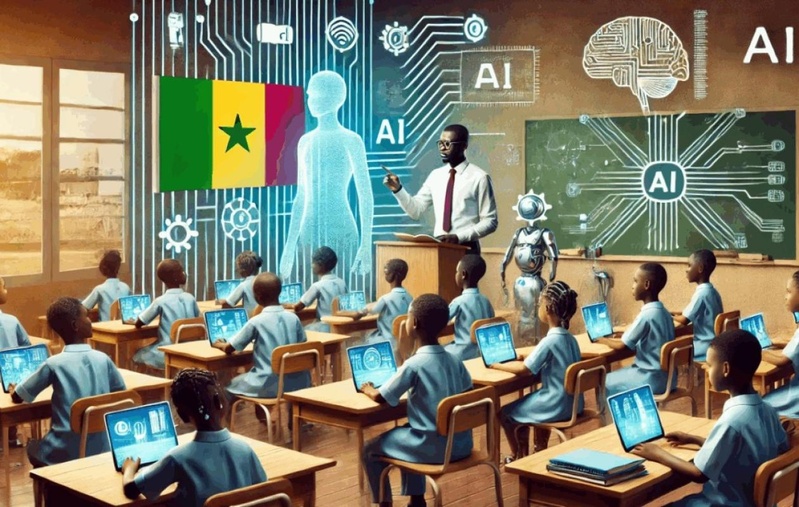 Éducation au Sénégal : 105.000 enseignants formés et 5.000 ordinateurs distribués pour intégrer l’IA à l’école