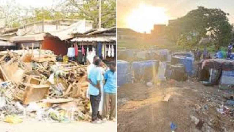 Colobane : une opération coup de poing qui révèle l’ampleur de l’occupation anarchique à Dakar Colobane : une opération coup de poing qui révèle l’ampleur de l’occupation anarchique à Dakar