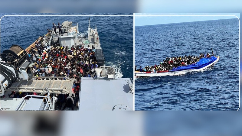 Dakar : 259 migrants secourus par la Marine nationale au large des côtes Dakar : 259 migrants secourus par la Marine nationale au large des côtes
