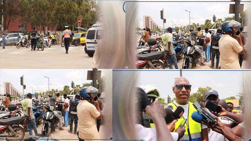 Dakar : plus de 160 motocyclistes verbalisés pour non-port de casque lors d’une opération de contrôle