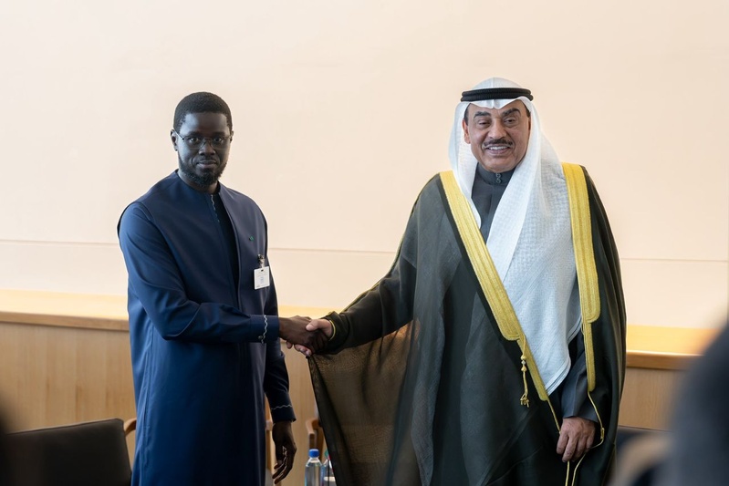 Bassirou Diomaye Faye s’entretient avec le Prince héritier du Koweït à New York
