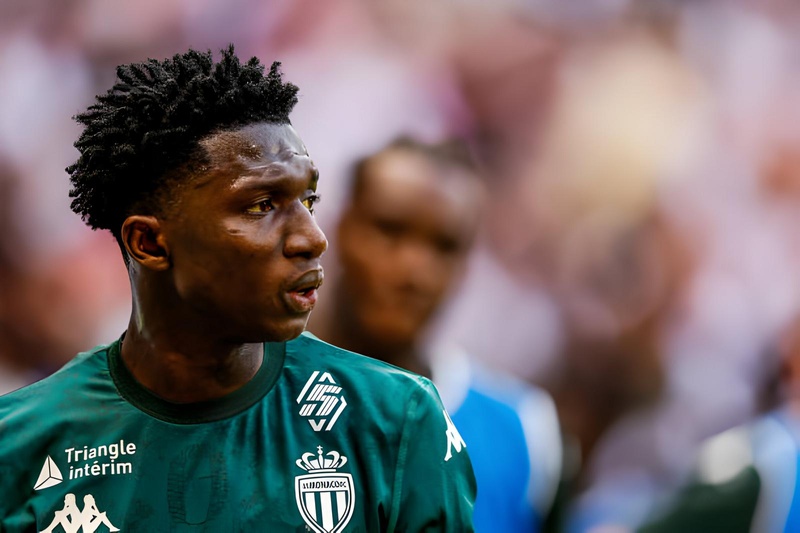 AS Monaco : Lamine Camara forfait contre Lorient après une entorse à la cheville