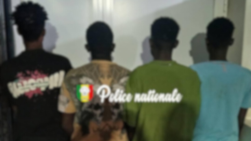 Cambérène : quatre individus arrêtés pour vol de moto et recel Cambérène : quatre individus arrêtés pour vol de moto et recel