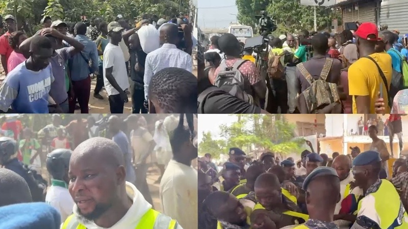 ⚖️ Keur Massar : tensions lors d’une opération de désencombrement ⚖️ Keur Massar : tensions lors d’une opération de désencombrement