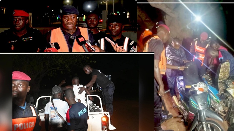Tambacounda : 75 personnes interpellées et 94 motos immobilisées lors d’une vaste opération de sécurisation