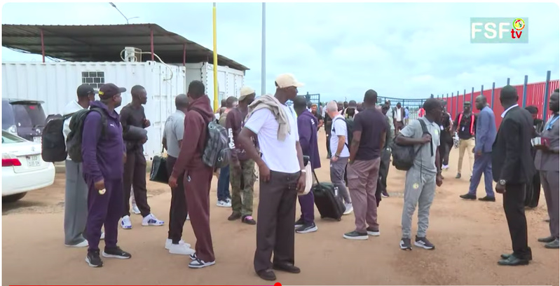 Éliminatoires Mondial 2026 : la délégation sénégalaise désormais au complet à Juba Éliminatoires Mondial 2026 : la délégation sénégalaise désormais au complet à Juba