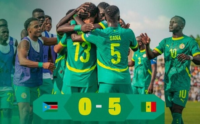 Sénégal 5-0 Soudan du Sud : un démarrage parfait pour les Lions Sénégal 5-0 Soudan du Sud : un démarrage parfait pour les Lions