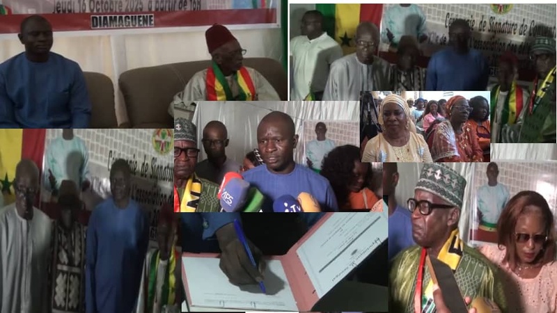 Thiès Ville – Signature historique de convention et distinction des délégués de quartiers Thiès Ville – Signature historique de convention et distinction des délégués de quartiers