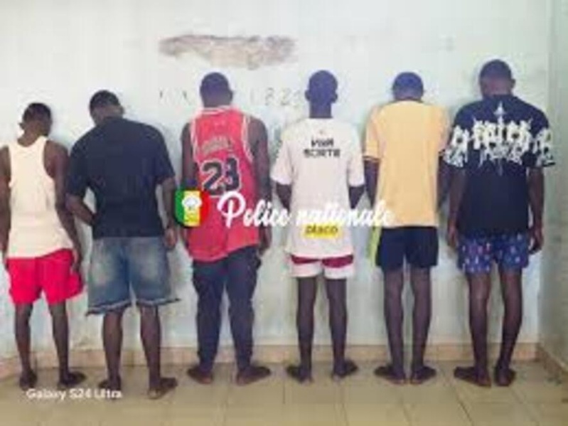 Jaaxay : Six interpellations pour vols nocturnes et violences Jaaxay : Six interpellations pour vols nocturnes et violences