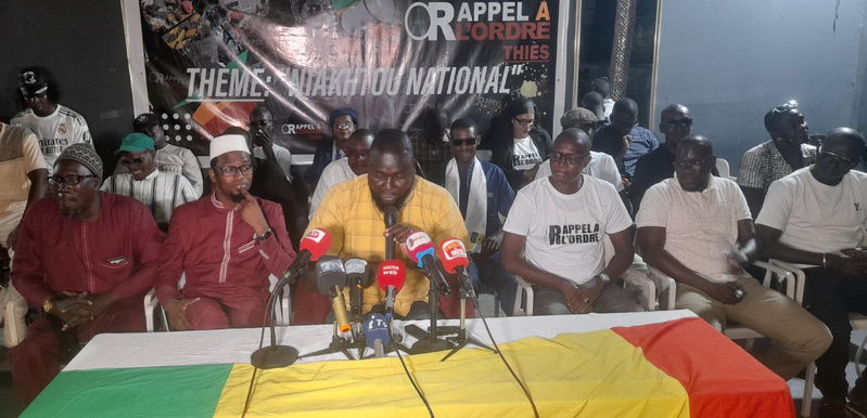 Thiès : installation de la cellule départementale du collectif « Rappel à l’Ordre »