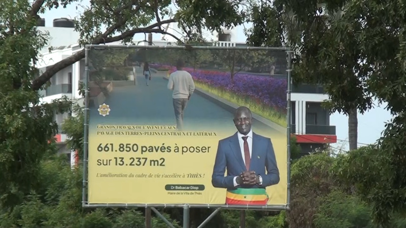 Thiès : lancement d’un vaste programme de pavage et de création d’espaces verts Thiès : lancement d’un vaste programme de pavage et de création d’espaces verts