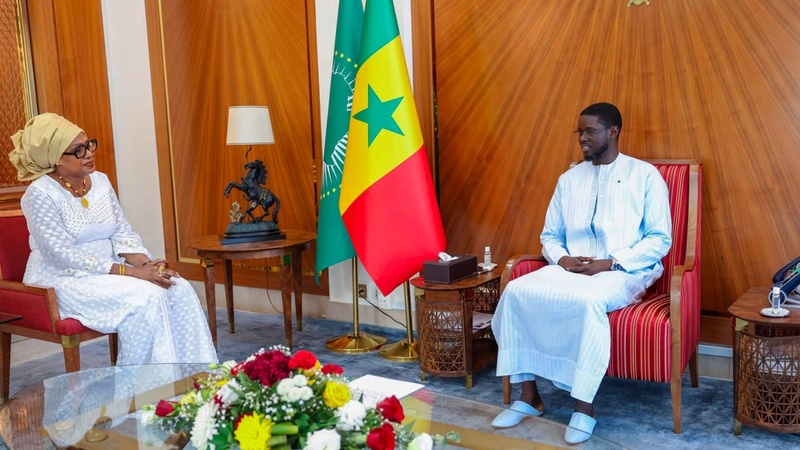 Le Chef de l’État échange avec la Présidente du Conseil constitutionnel sur les perspectives de réforme Le Chef de l’État échange avec la Présidente du Conseil constitutionnel sur les perspectives de réforme