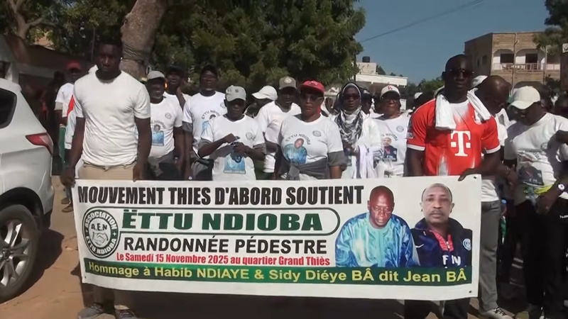 Ettu Ndioba : 4ᵉ édition de la randonnée pédestre à Grand Thiès aujourd’hui, hommage à Alioune Badara Yade Ettu Ndioba : 4ᵉ édition de la randonnée pédestre à Grand Thiès aujourd’hui, hommage à Alioune Badara Yade