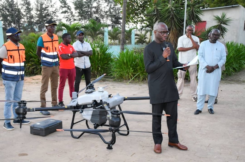 Souveraineté alimentaire : le Sénégal adopte des drones pour moderniser la protection des cultures